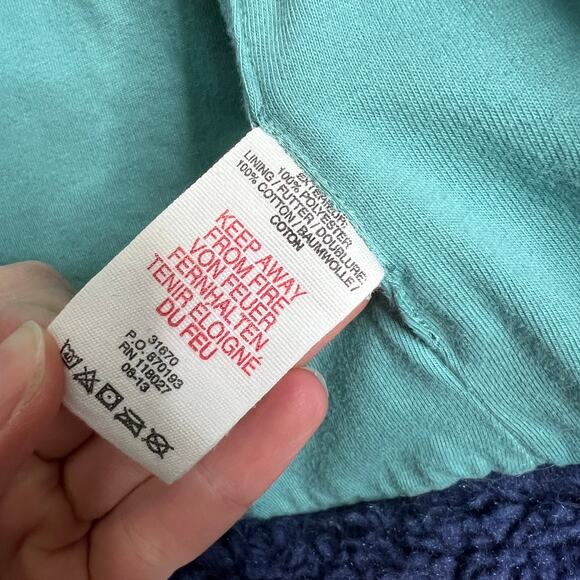 Mini Boden Blue Sherpa Teddy Vest Girls 11-12 - Picture 4 of 10